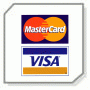 Visa MasterCard MED Decal (1/Pack)