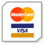 Visa MasterCard SM Decal (2/Pack)